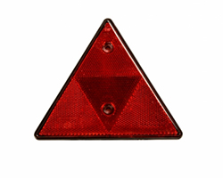 Reflector driehoek rood-image