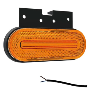 LED markeringslicht amber | 12-24v | 50cm. kabel-image