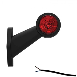 Rechts | LED breedtelamp | schuine steel | 12-36v | 20cm. kabel-image