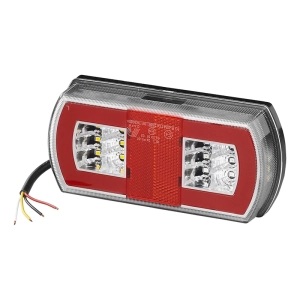 Achterlicht 5 functies 225 x 105 mm 43LED-image